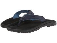 Latest OluKai Flip Flops Sandals for Men - Ohana - Depth/Black Online